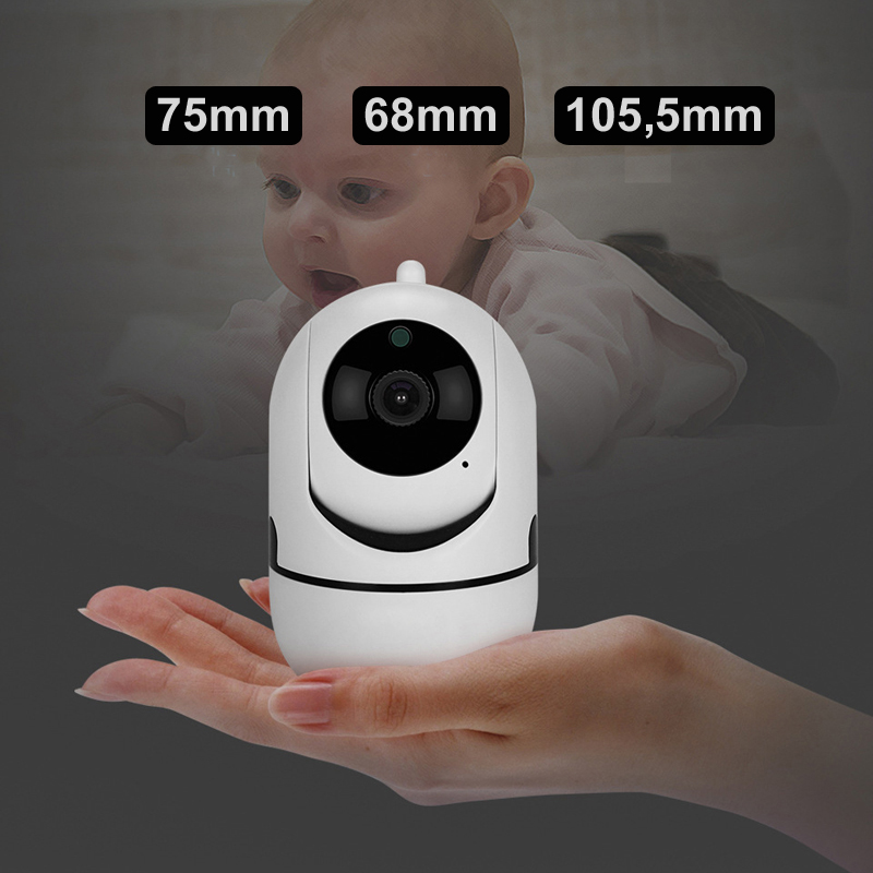 Caméra de surveillance intérieur 1080 P et vision nocturne intelligent